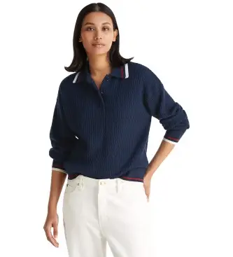 Tommy Hilfiger Polo Donna Blu 4172684