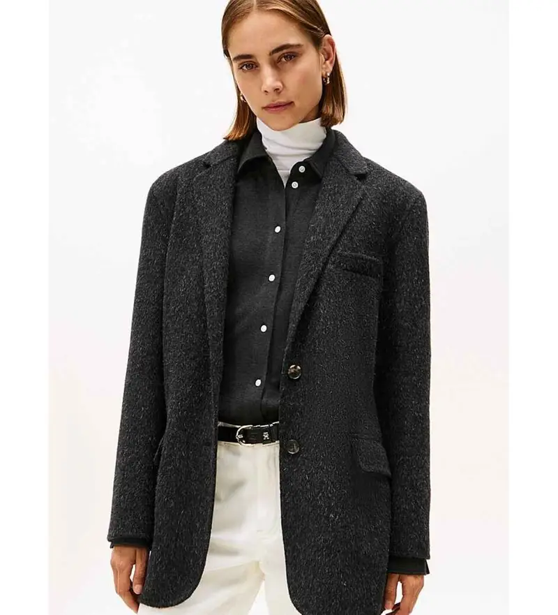 Tommy Hilfiger Blazer Donna Grigio 4146155