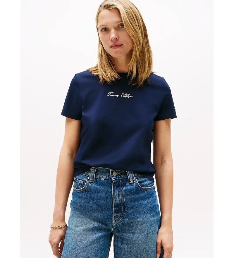 Tommy Hilfiger T-shirt Donna Blu 4043128