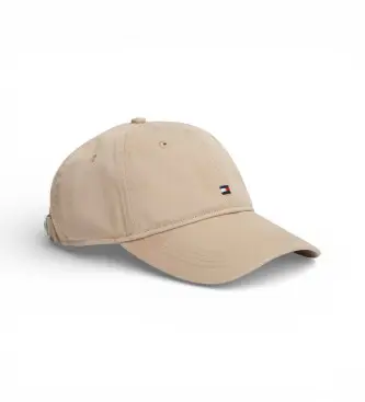 per uomo AM0AM14099 Cappellino da baseball con logo ricamato beige (OSFA), Casual, Cotone biologico, Sostenibile