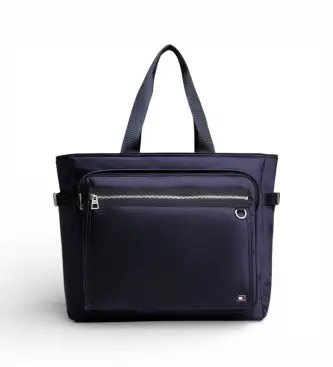 per uomo AM0AM14106 Borsa da viaggio con logo smaltato marino (OSFA), Casual, Nylon, Navy