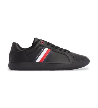 per uomo FM0FM04921 Sneakers in pelle nera con suola preformata (44), Nero, Basso, Stringhe, Casual