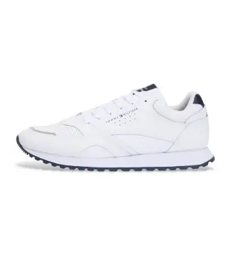 per uomo FM0FM05512 Sneakers Runner Eva in pelle bianca (44), Bianco, Basso, Stringhe, Casual