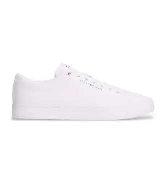 per uomo FM0FM05817 Sneakers in tela con logo bianco (41), Tessuto, Basso, Stringhe, Casual