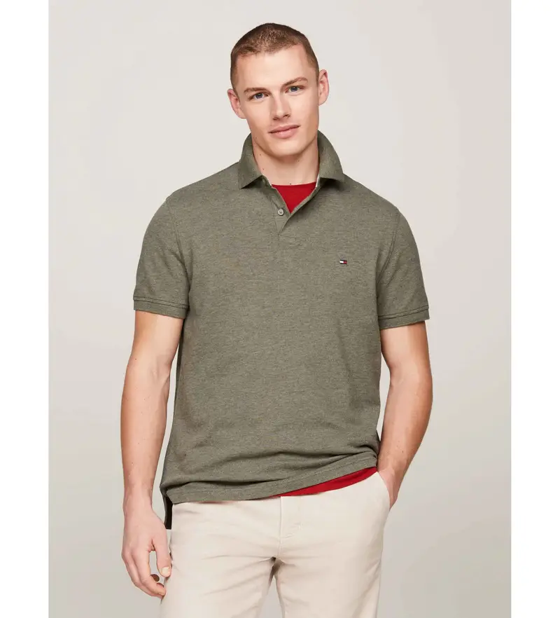 Tommy Hilfiger Polo Uomo Verde 3055271