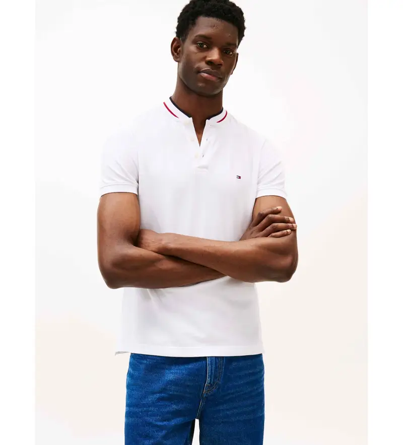 Tommy Hilfiger Polo Uomo Bianco 4129089
