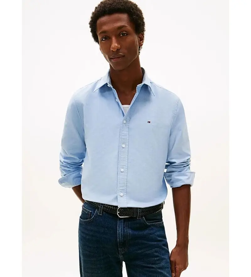 Tommy Hilfiger Oxford Uomo Blu 4129245