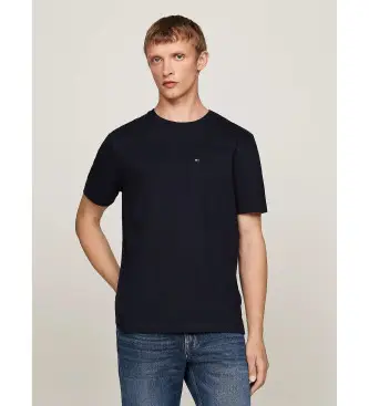 per uomo MW0MW37283 T-shirt con tasca applicata blu scuro (M), Casual, Cotone, Manica corta, Navy