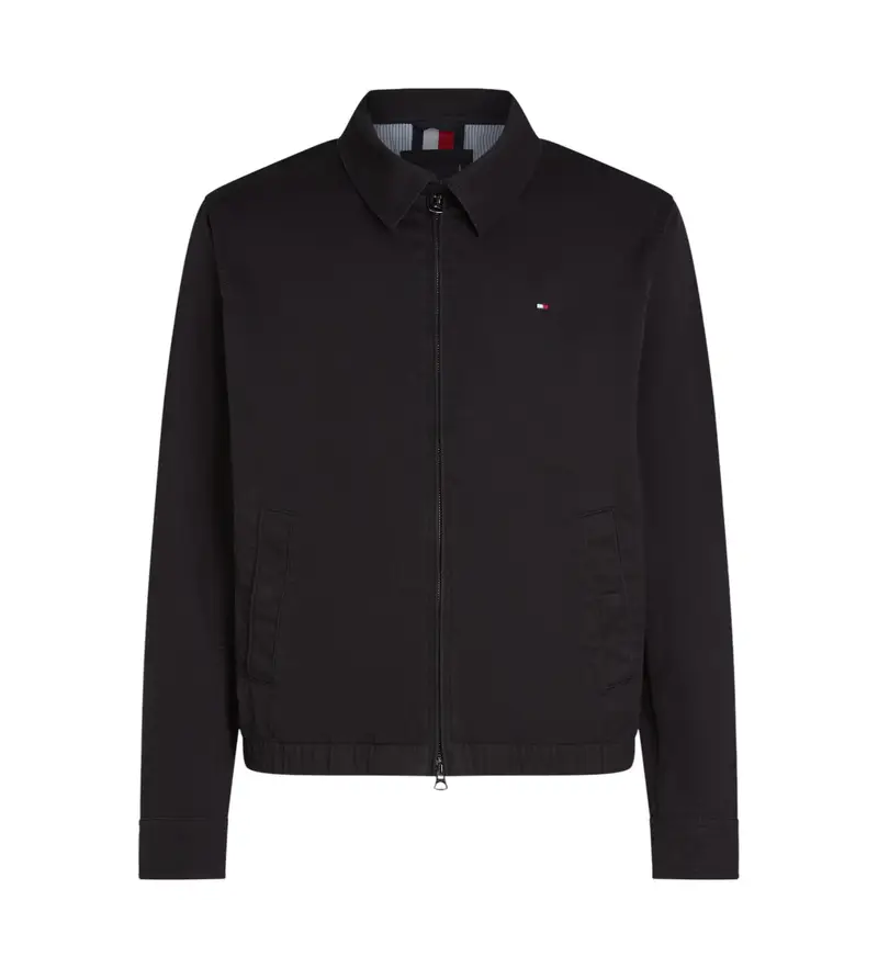 per uomo. MW0MW40602 Giacca nera Ivy (M), Nero, Casual, Cotone biologico, Sostenibile