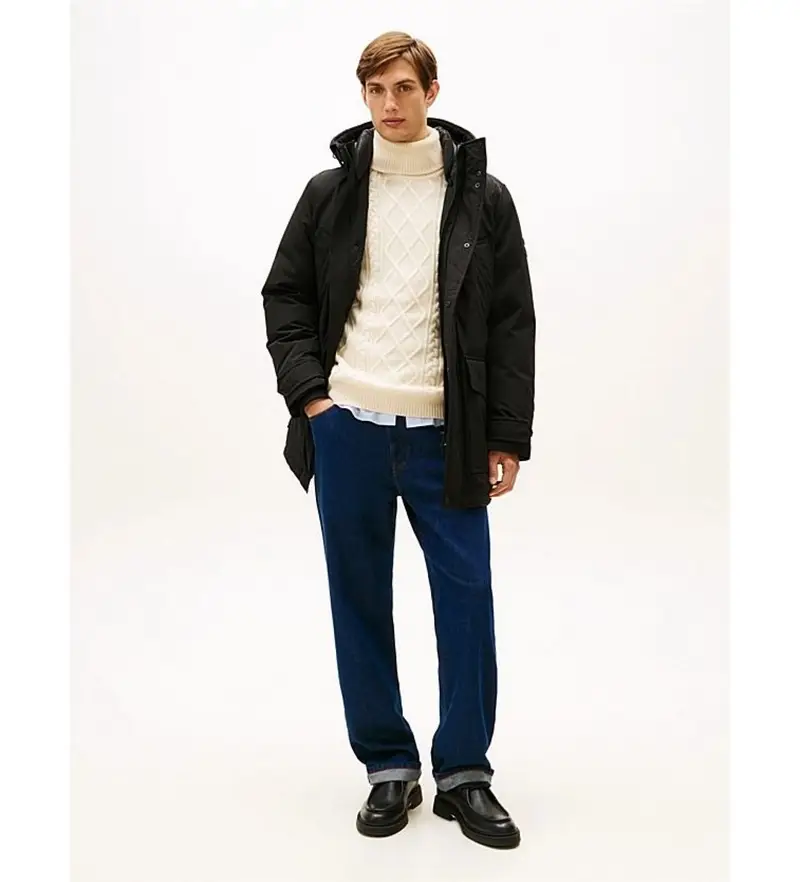 Tommy Hilfiger Parka Uomo Nero 3902040