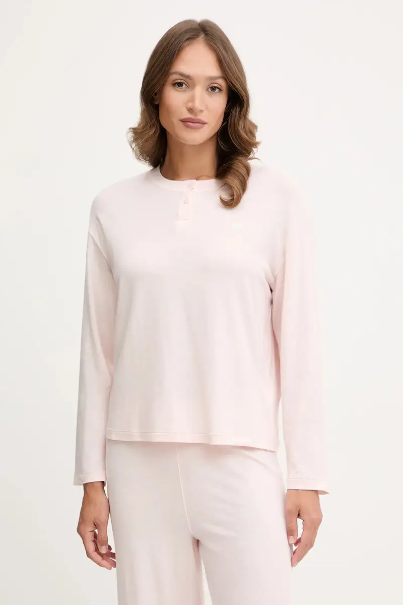 pigiama donna colore rosa UW0UW06077 miniatura 2