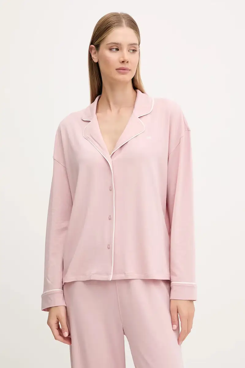 pigiama donna colore rosa UW0UW06142 miniatura 2