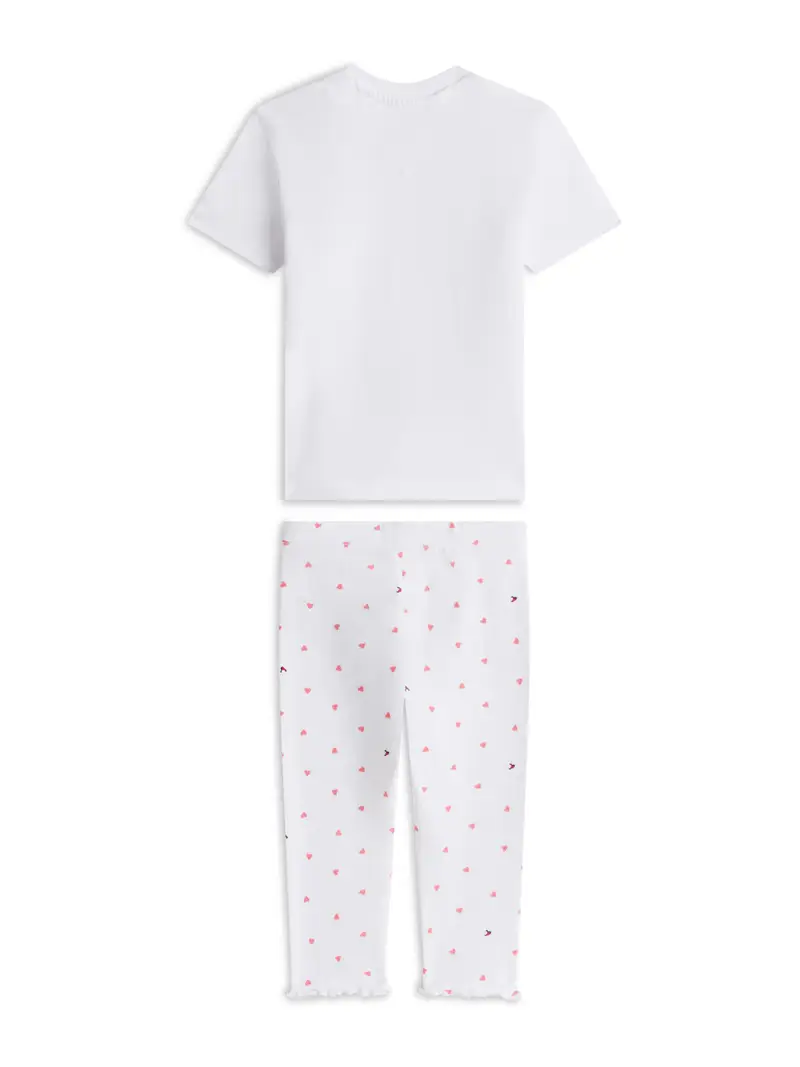 Pigiama navy / rosa chiaro / rosso / bianco miniatura 2