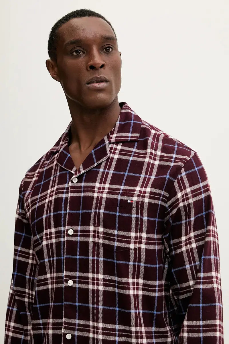 pigiama uomo colore granata UM0UM03659 miniatura 5