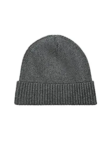 Tommy Hilfiger Pima Cotton Beanie Cappello, Charcoal Gray, OS Uomo miniatura 2