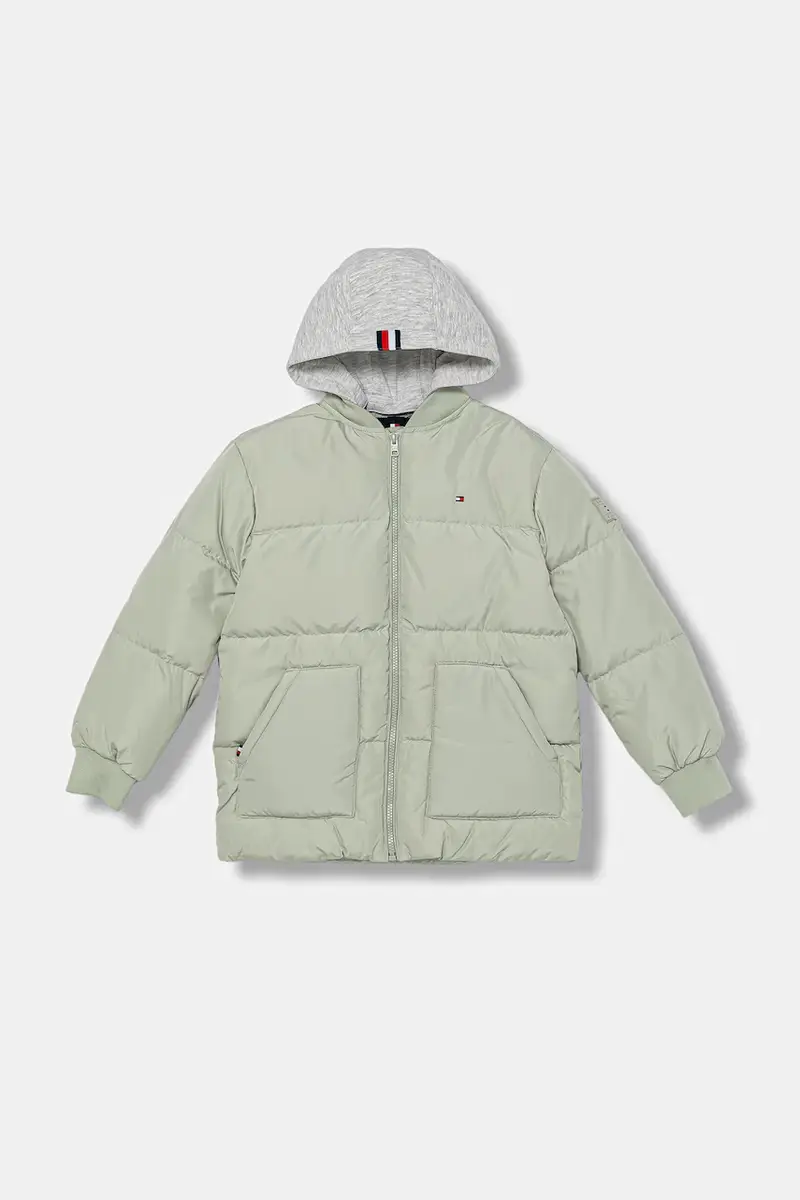 piumino bambini colore beige KB0KB09815 Verde miniatura 2