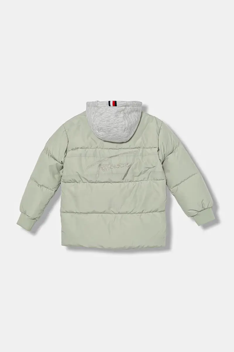piumino bambini colore beige KB0KB09815 Verde miniatura 3