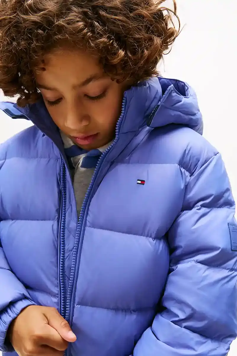 piumino bambini colore blu KB0KB10091 miniatura 4