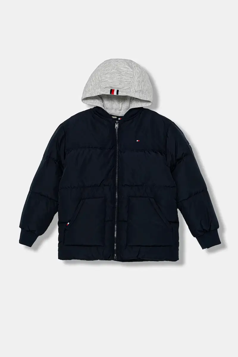 piumino bambini colore blu navy KB0KB09815 miniatura 2