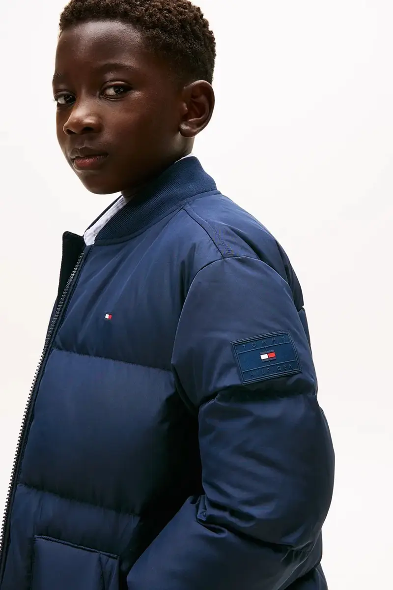 piumino bambini colore blu navy KB0KB09815 miniatura 5