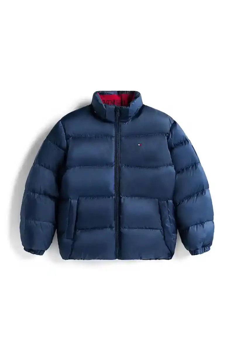 piumino bambini colore blu navy KB0KB10091 miniatura 3