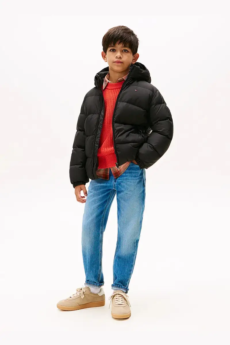 piumino bambini colore nero KB0KB10091 miniatura 4