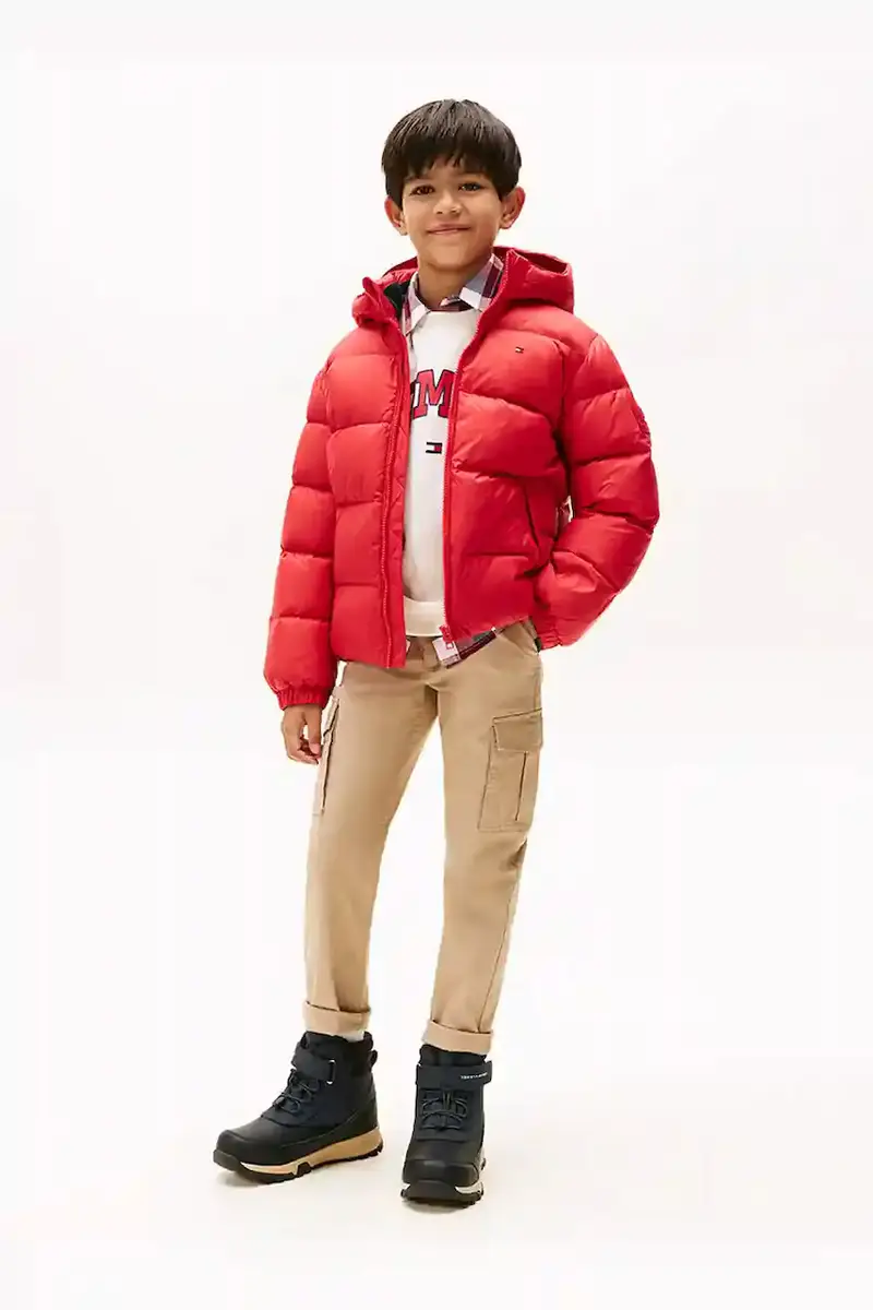 piumino bambini colore rosso KB0KB10091 miniatura 5