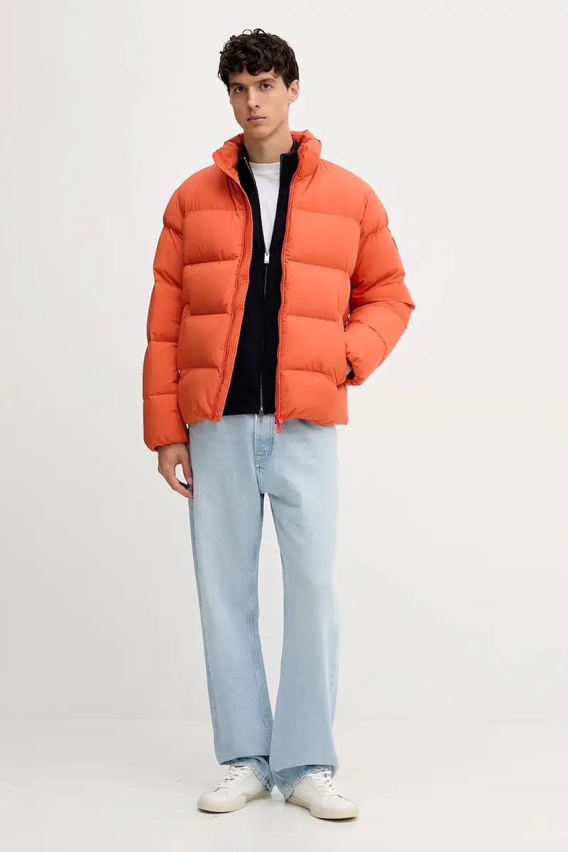 piumino colore arancione MW0MW40615 miniatura 2