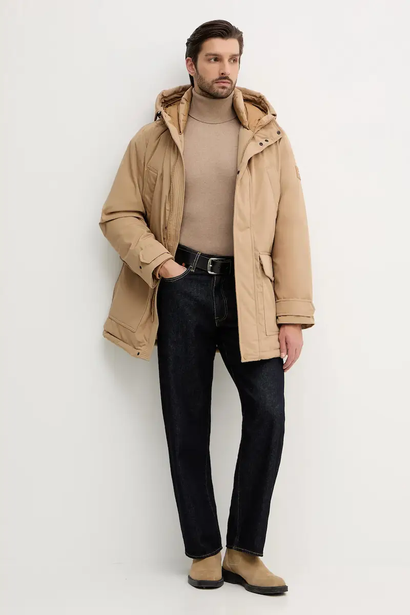 piumino colore beige MW0MW40632 miniatura 2