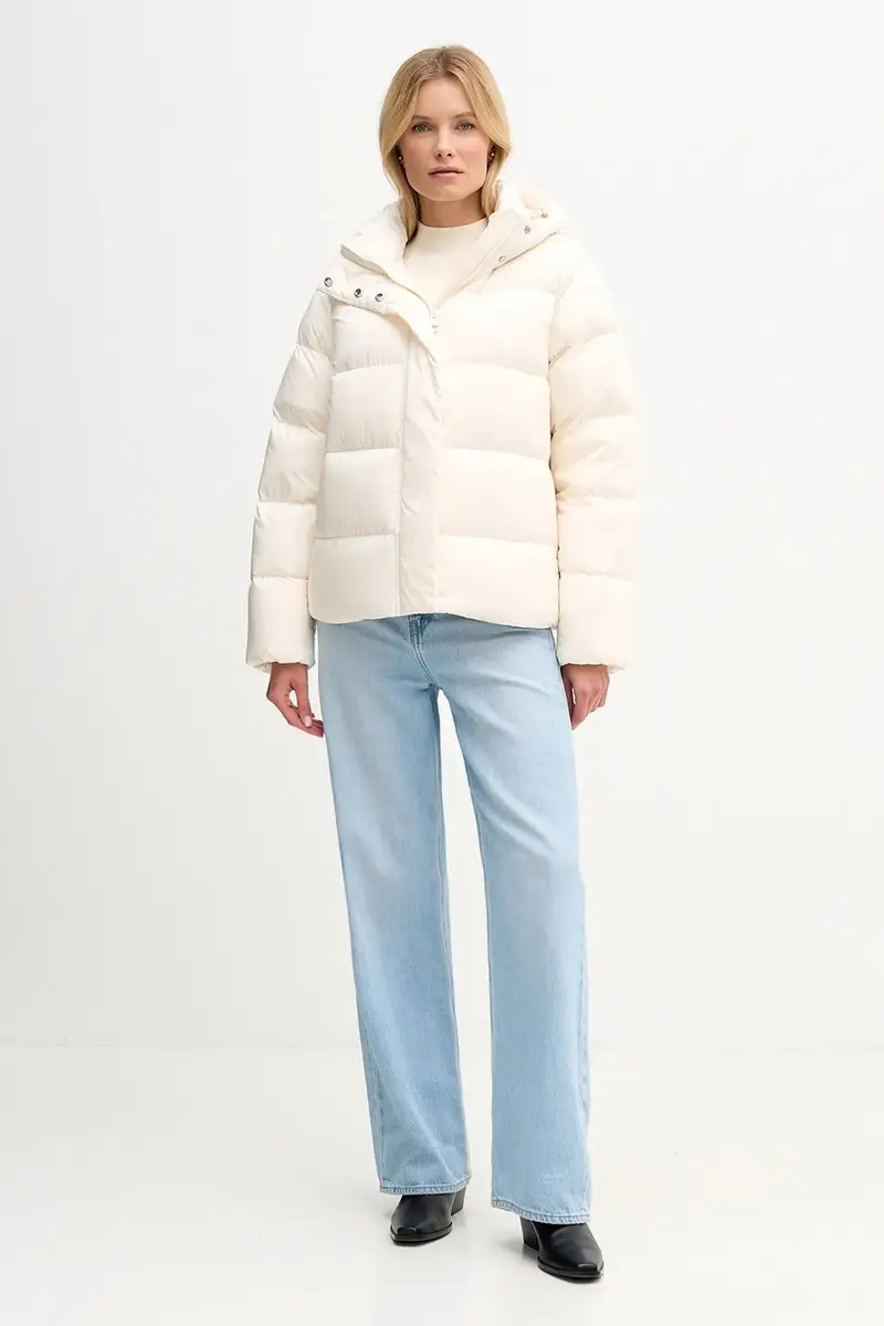 piumino colore beige WW0WW45739 miniatura 2