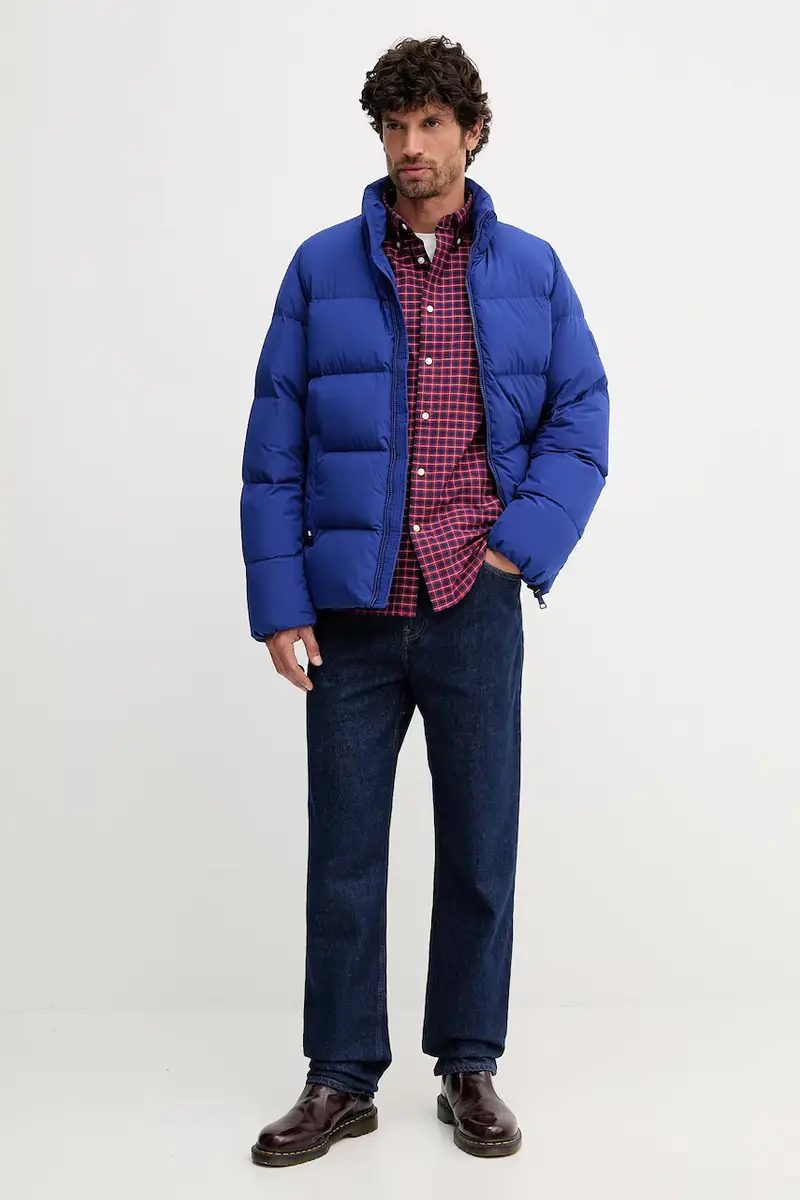 piumino colore blu MW0MW40615 miniatura 2