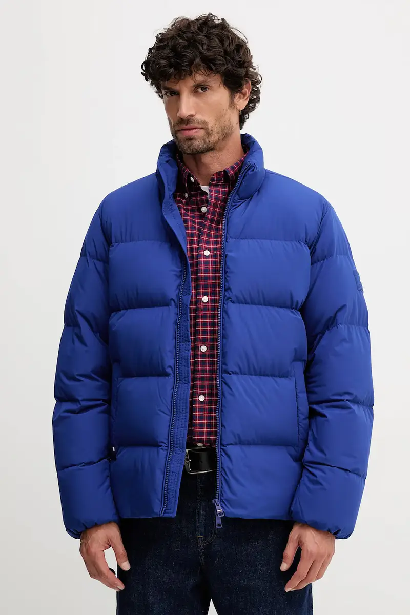 piumino colore blu MW0MW40615