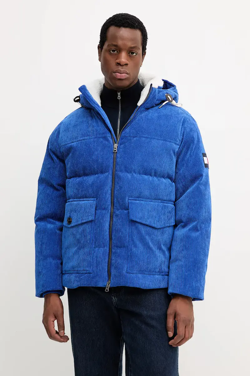 piumino colore blu MW0MW41361