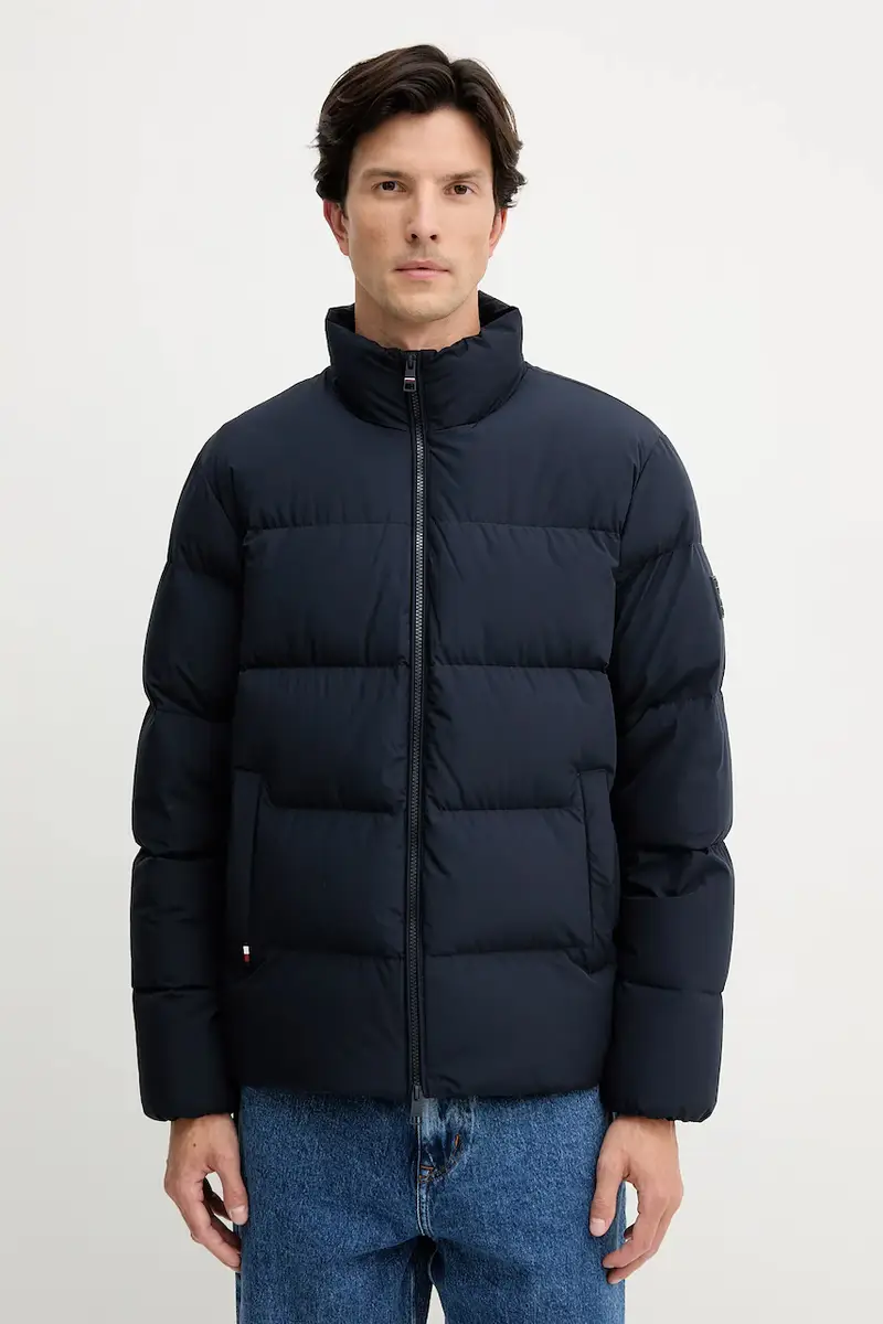 piumino colore blu navy MW0MW40615