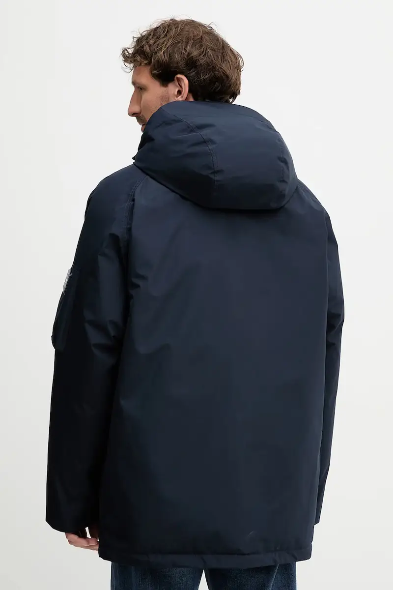 piumino colore blu navy MW0MW40627 miniatura 3