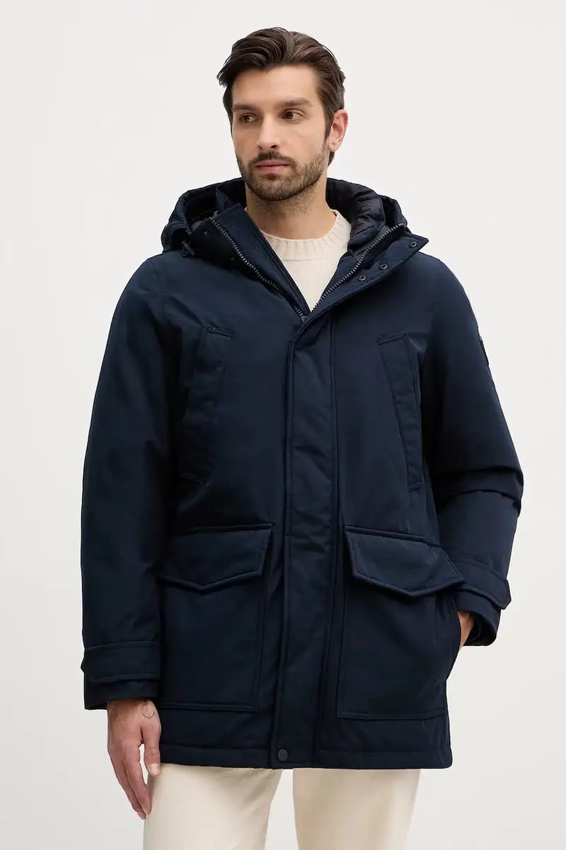 piumino colore blu navy MW0MW40632