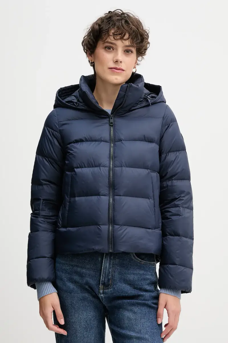 piumino colore blu navy WW0WW43581