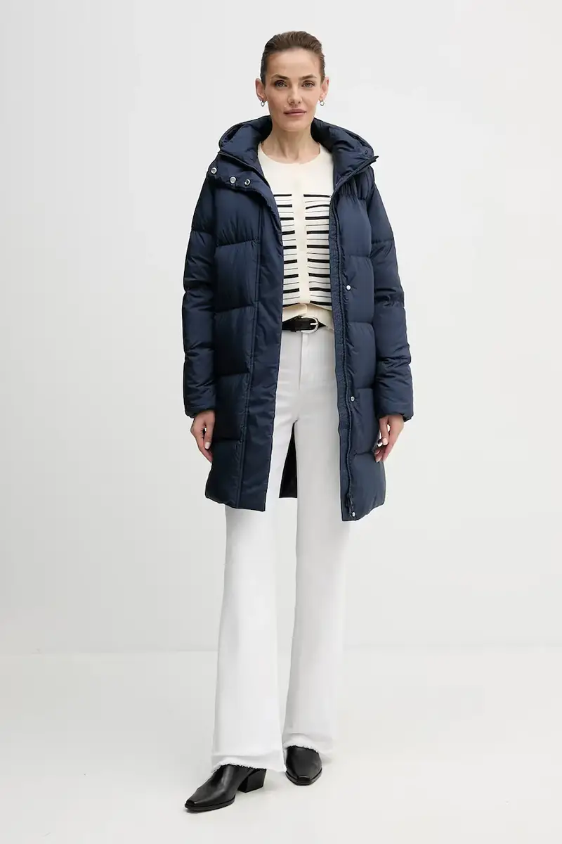 piumino colore blu navy WW0WW46535 miniatura 2