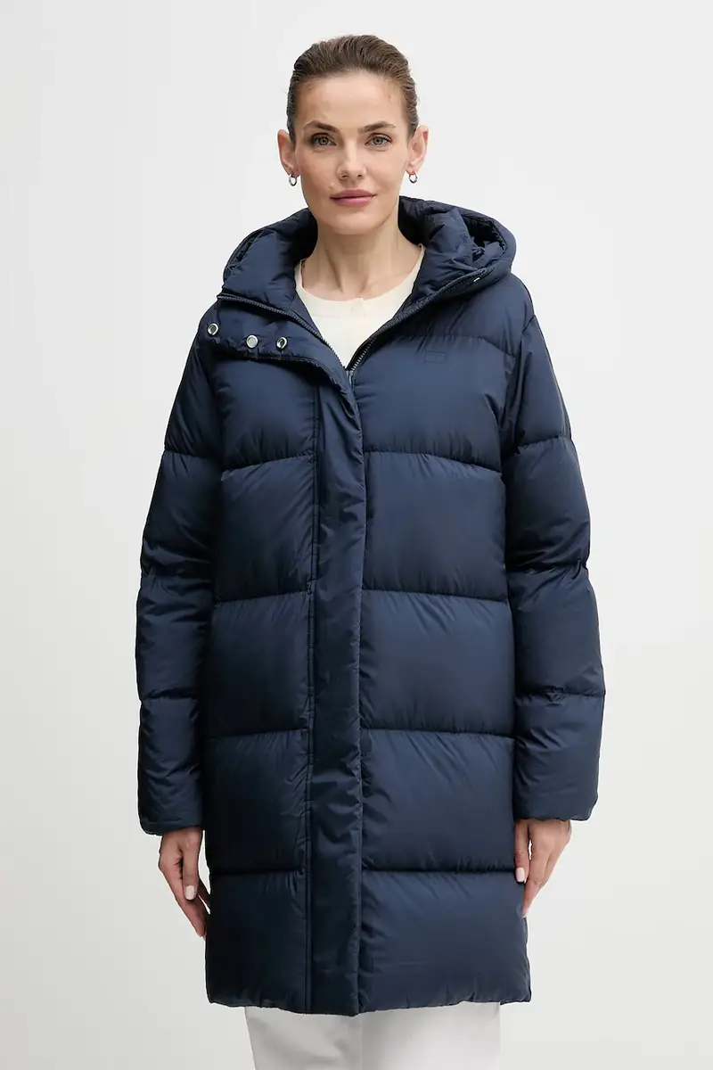 piumino colore blu navy WW0WW46535