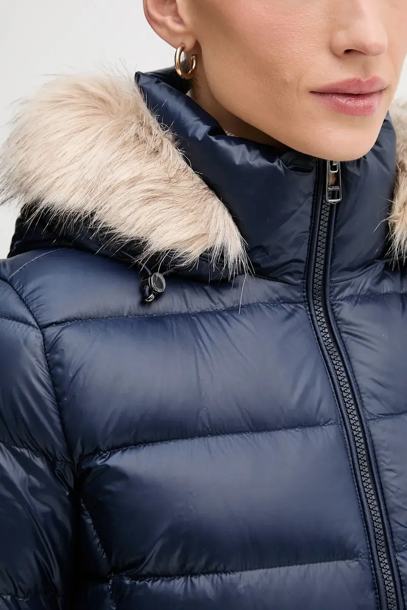 piumino colore blu navy WW0WW47354 miniatura 5