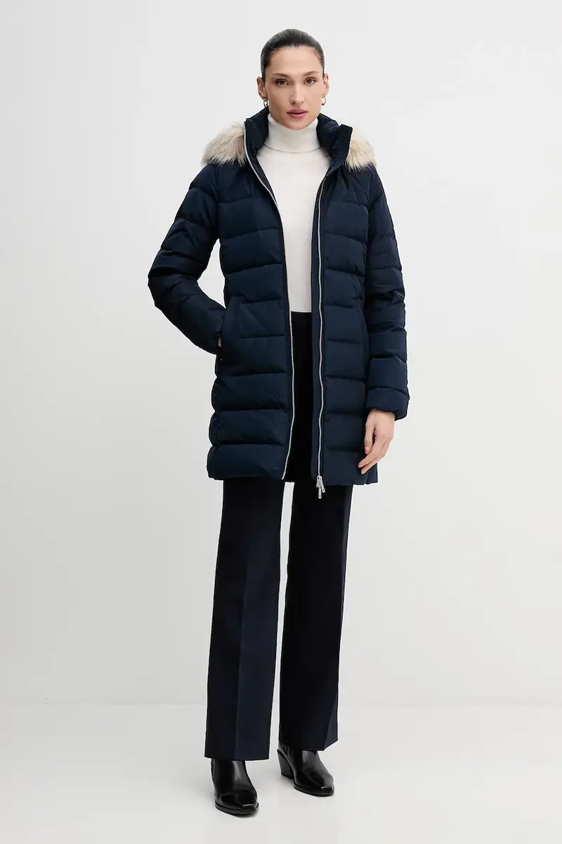 piumino colore blu navy WW0WW47540 miniatura 2