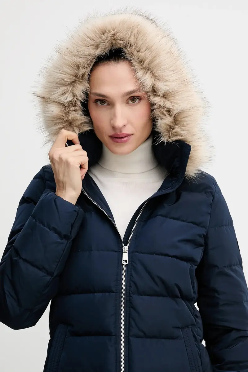 piumino colore blu navy WW0WW47540 miniatura 4