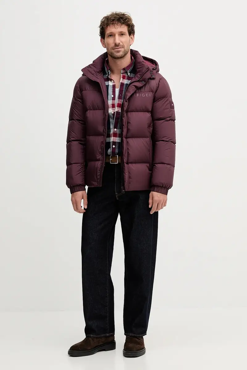 piumino colore granata MW0MW40613 miniatura 2