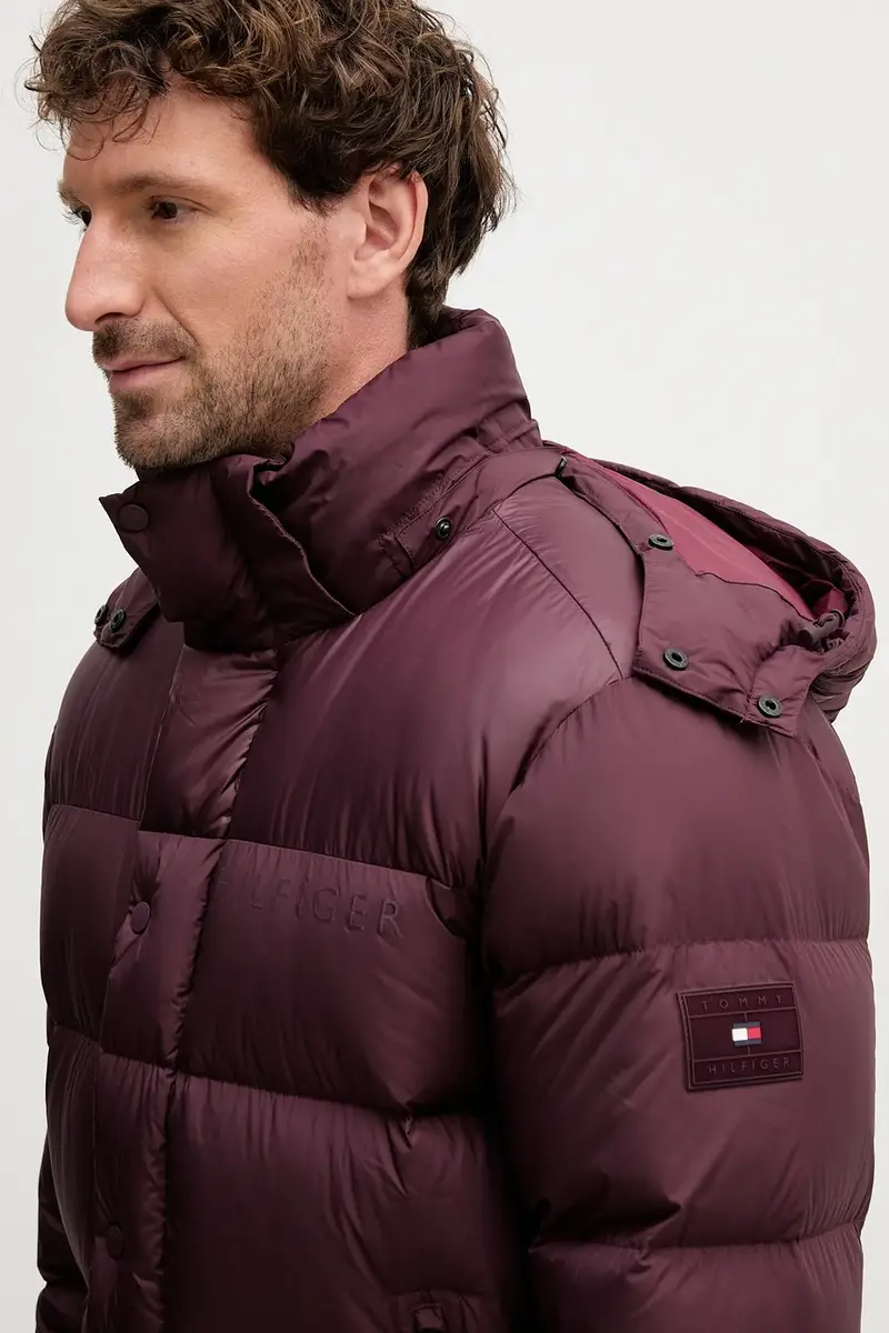 piumino colore granata MW0MW40613 miniatura 5