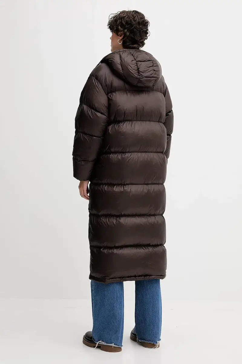 piumino colore marrone WW0WW46543 miniatura 3