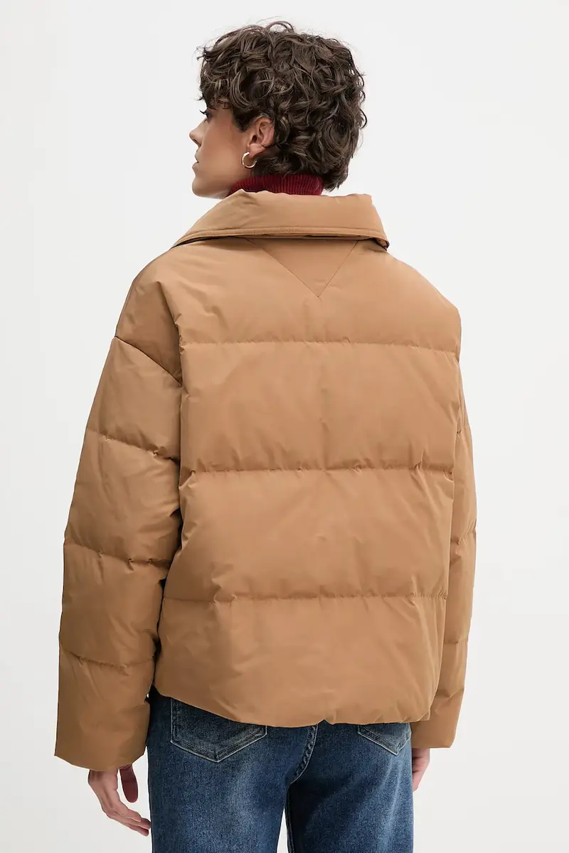 piumino colore marrone WW0WW47294 miniatura 3