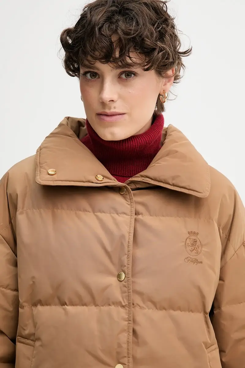 piumino colore marrone WW0WW47294 miniatura 4