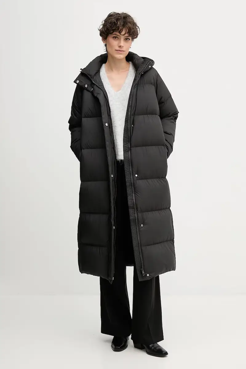 piumino colore nero WW0WW46536 miniatura 2