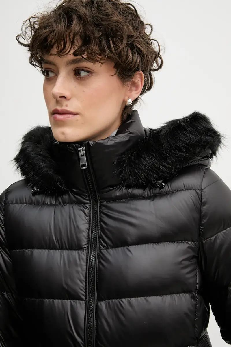 piumino colore nero WW0WW47354 miniatura 4