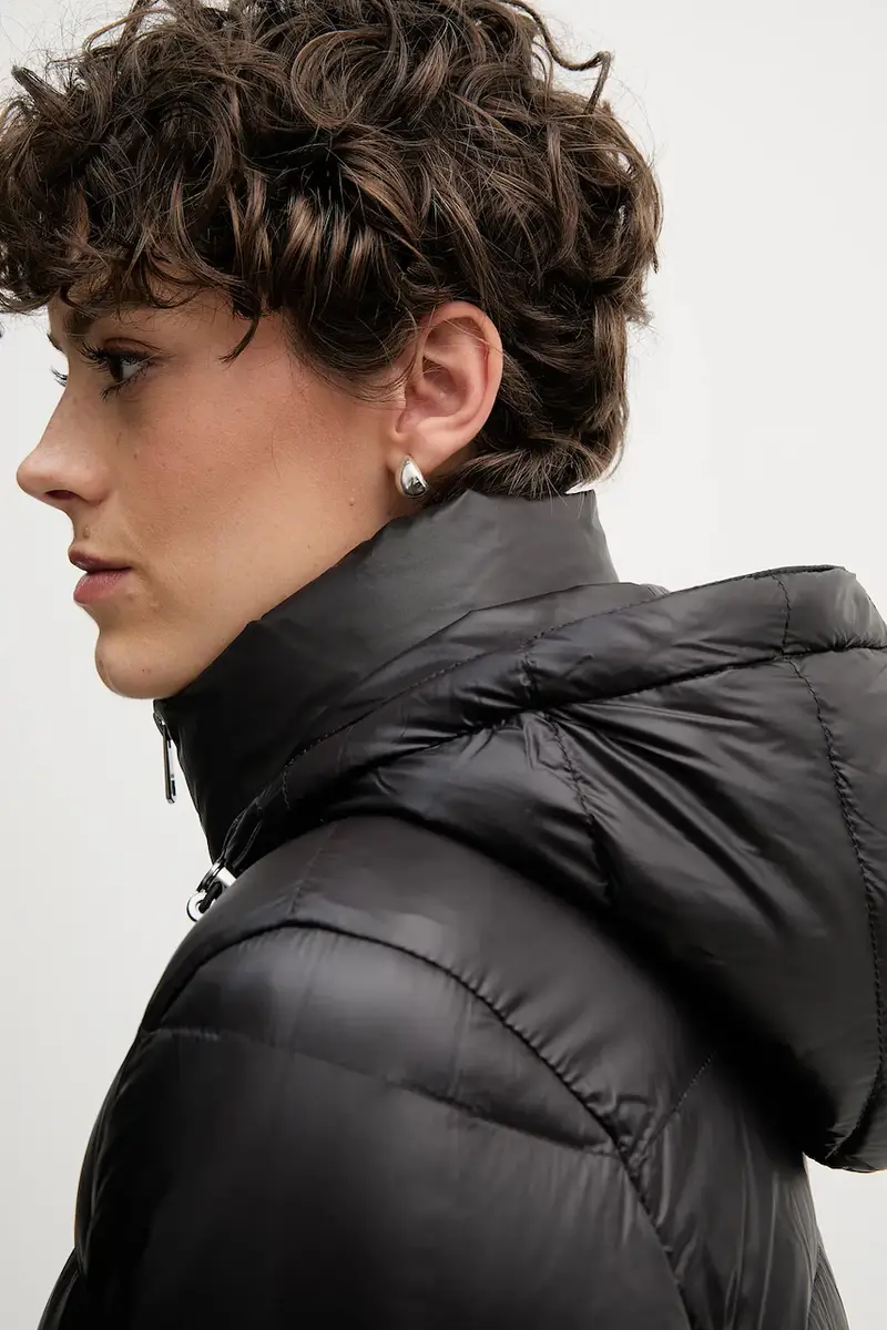 piumino colore nero WW0WW47354 miniatura 5